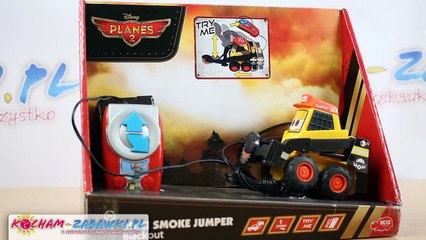 Dickie - Disney -  Samoloty 2 - Fire and Rescue - Mini Zadymiarz na Kabel - Blackout - 203089681