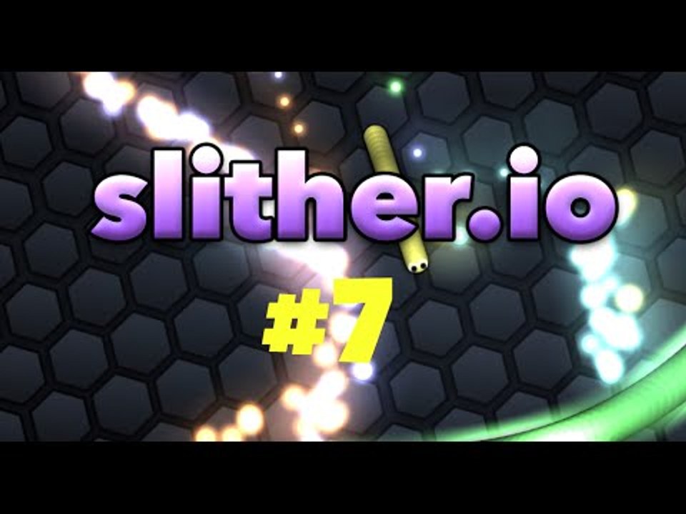 Slither.io #7 - SO MUCH ACTION!!