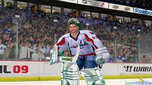 NHL 09-Dynasty mode-Toronto Maple Leafs vs Washington Capitals-Game 27