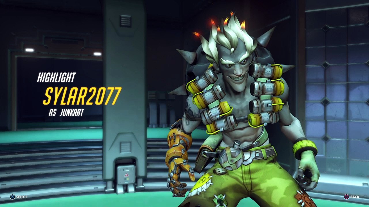 Overwatch: Junkrat almost quad kill