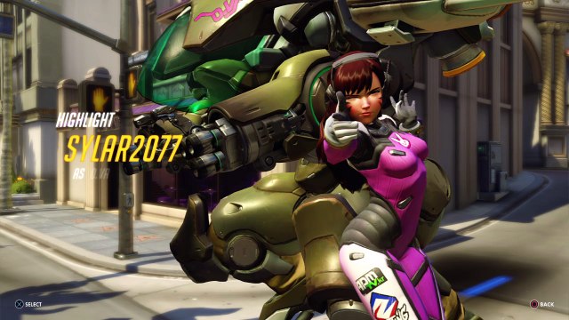 Overwatch: D.Va Highlight