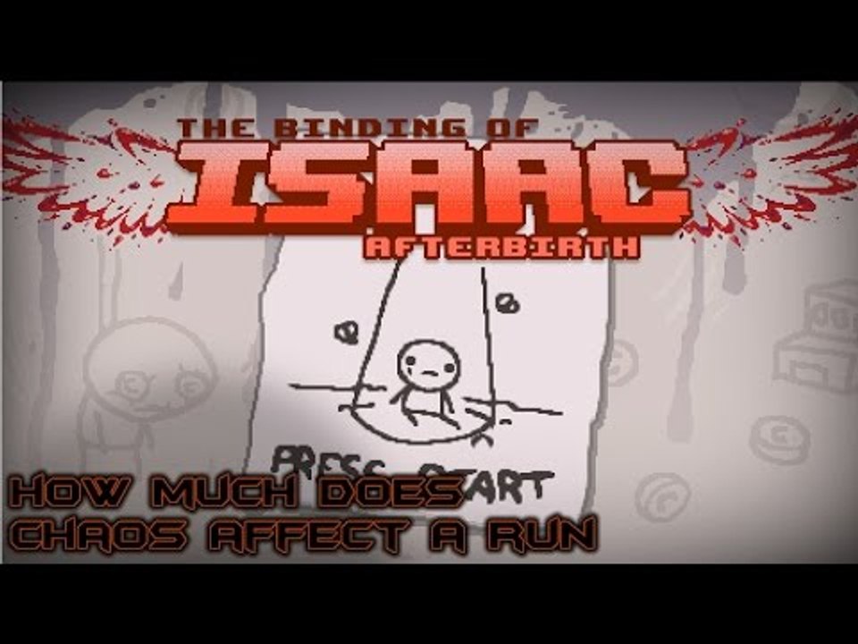 How Much Can Chaos Change a Run? The Binding of Issac Chaos Test! How Much Do The Items Change?