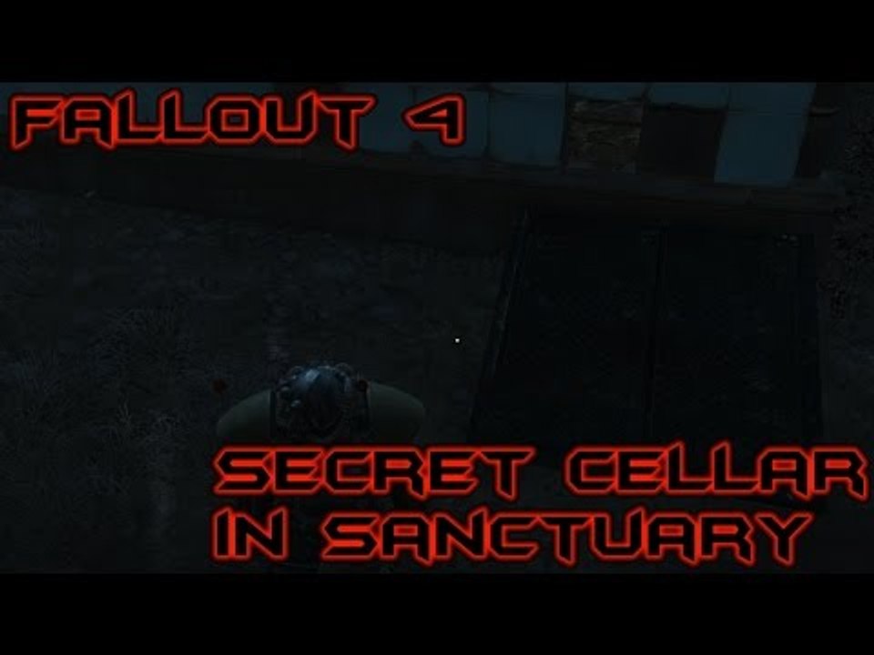 Fallout 4 - Secret Cellar Location In Sanctuary!