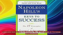 DOWNLOAD FREE Ebooks  Napoleon Hills Keys to Success The 17 Principles of Personal Achievement Full EBook