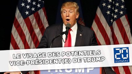 Le visage des potentiels vice-président(e) de Trump