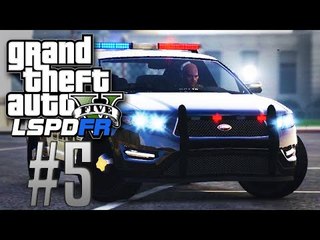 (GTA V) LSPDFR #5 - "GAS THEFT!!"
