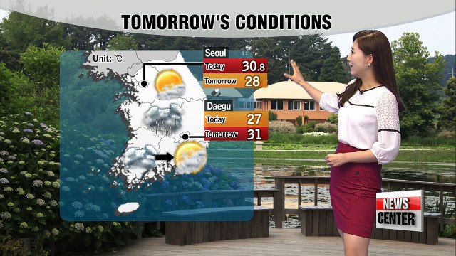 More heat in store with passing showers forecast for central regions