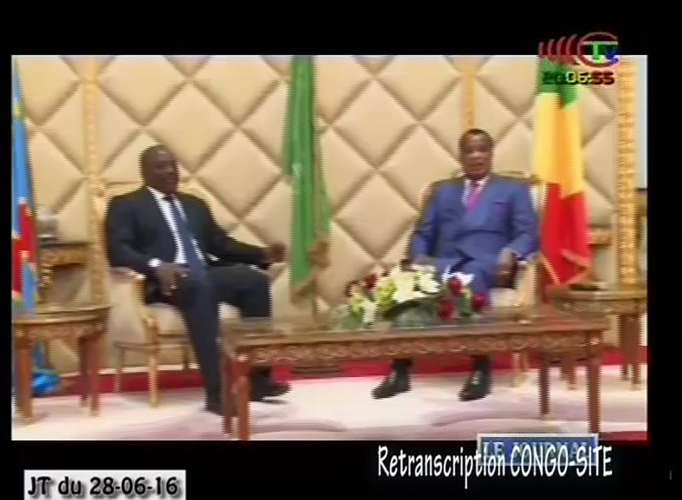 Journal de 20h TVCongo du mardi 28 Juin 2016 -By Congo-Site
