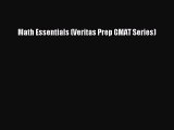 Download Math Essentials (Veritas Prep GMAT Series) PDF Free