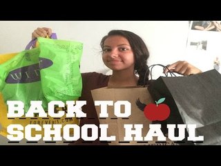 BACK TO SCHOOL CLOTHING HAUL♡