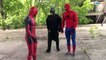 Spiderman & Batman vs Deadpool vs Hulk & SpiderGirl Superheroes in real life Battle Compilation