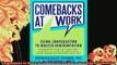 Free Full PDF Downlaod  Comebacks at Work Using Conversation to Master Confrontation Full Ebook Online Free