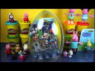 Animatie Play Doh si Ou Urias Peppa Pig Plin cu Jucarii