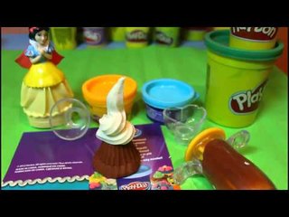 Play Doh Popper ul de Ciocolata si Alba ca Zapada fac Dulciuri