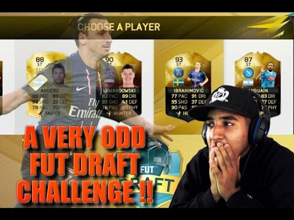 A VERY ODD FUT DRAFT CHALLENGE !!! - FIFA 16 Ultimate Team