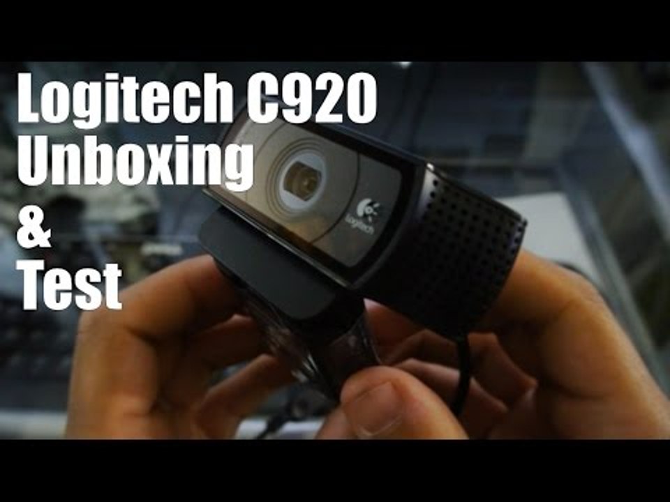 Logitech C920 HD Pro Webcam - Review, Unboxing, & Test
