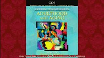 FREE PDF  Current Directions in Adulthood and Aging  BOOK ONLINE