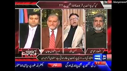 Hassan Nisar bashing religious extremists