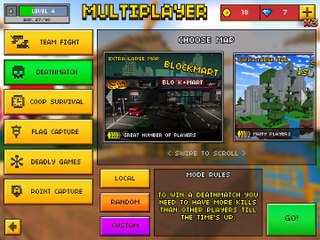 Pixel Gun 3D Gameplay{}Airshou recording system