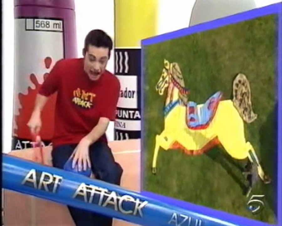 Art attack, Art Attack, capítulo 020, capitulos art attack, Jordi Cruz, serie art attack