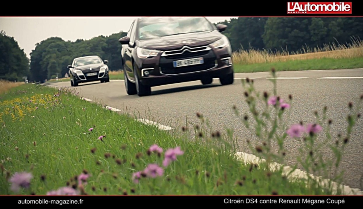 Citroën DS4 contre Renault Mégane Coupé
