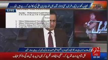 Rauf klasra tells the 3 key suspects of refernence against the sharif family which may dangerous for the sharif family