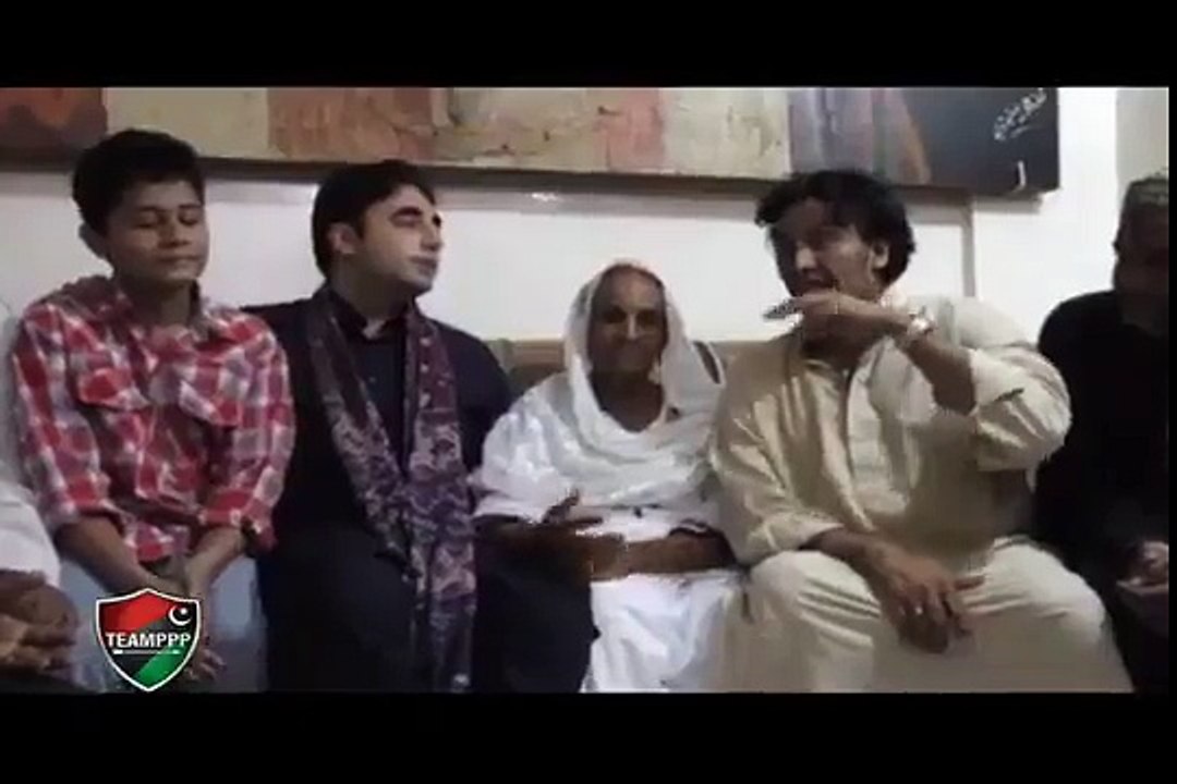 Chairman Bilawal Bhutto Zardari visit to the family of ShaheedAmjadSabri