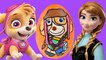 Disney Frozen Princess Anna x Paw Patrol Skye Giant Play Doh Surprise Egg Opening on DCTC