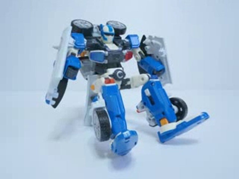 또봇C 경찰차 장난감 변신 동영상