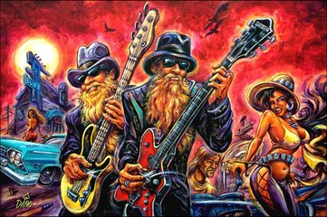 ZZ Top - Blue Jean Blues (DailyMotion)