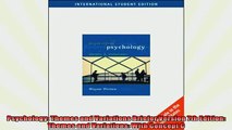 FREE PDF  Psychology Themes and Variations Briefer Version 7th Edition Themes and Variations With  BOOK ONLINE