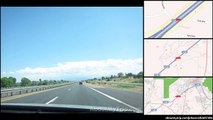 East Interstate Highway  25 Frontage Road (Albuquerque, NM) to Baca Street (Santa Fe, NM) via (...)