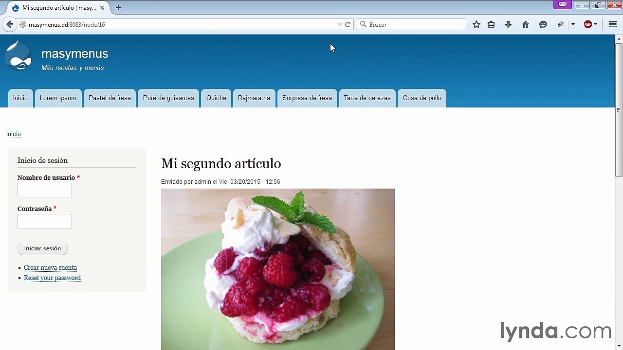 29-Configurando los comentarios en Drupal. Tipos de comentarios