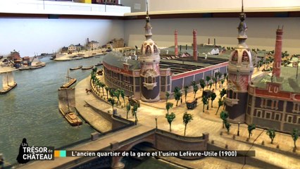 Un trésor de Château : Maquette de l'Usine LU