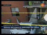 20 05 2010 canal13 Dura reacción de ministra de Vivienda tras informe sobre causas del colapso de edificios en Maipú