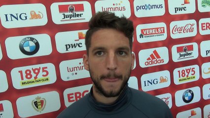 Mertens: "Si je peux aider l'équipe aux tirs au but, je le ferai"