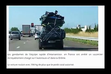 تفرجوا - واحد تونسي من المواطنين بالخارج طرف لا يتسبب في كارثة اليوم في طريق السيارة -o