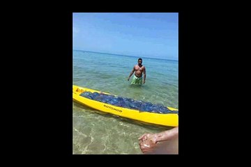 شوفو اش خرجوا من بحر المهدية !!!! شيء يخوف !!!