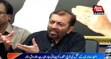 Neither there is drinking water nor electricity in Karachi: Farooq Sattar