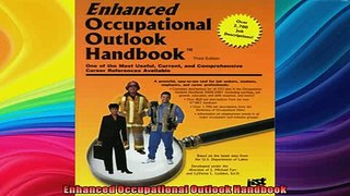 READ book  Enhanced Occupational Outlook Handbook Full EBook