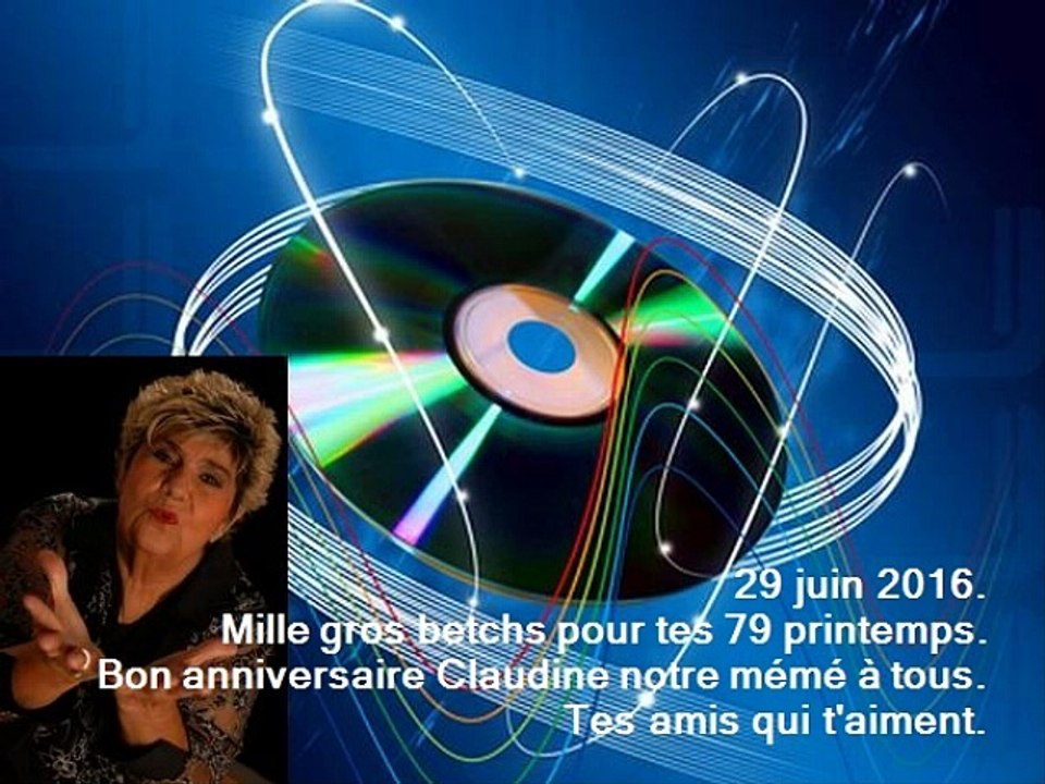 BON ANNIVERSAIRE CLAUDINE