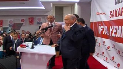 Samsun MHP Genel Başkanı Devlet Bahçeli Sakarya İl Teşkilatının Düzenlediği İftar Programında...