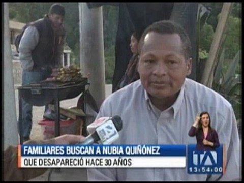 Familiares buscan a Nubia Quiñonez desde hace 30 años