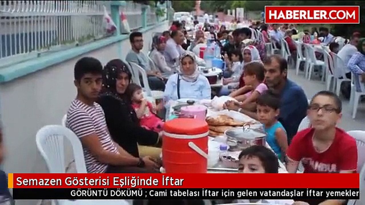 Semazen Gösterisi Eşliğinde İftar