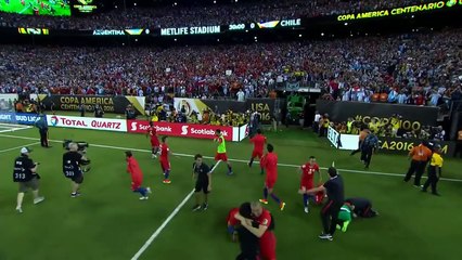 Lionel Messi Emotional after missing penalty kick in Copa America Final