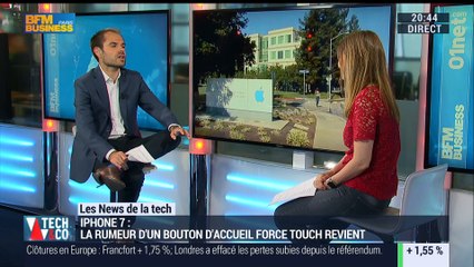 Les News de la Tech: la rumeur d'un bouton d'accueil Force Touch revient pour l'iPhone 7 - 29/06