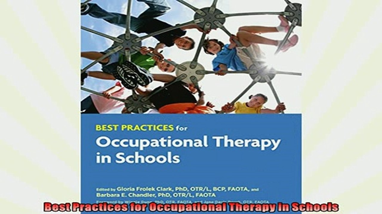 EBOOK ONLINE  Best Practices for Occupational Therapy in Schools  BOOK ONLINE