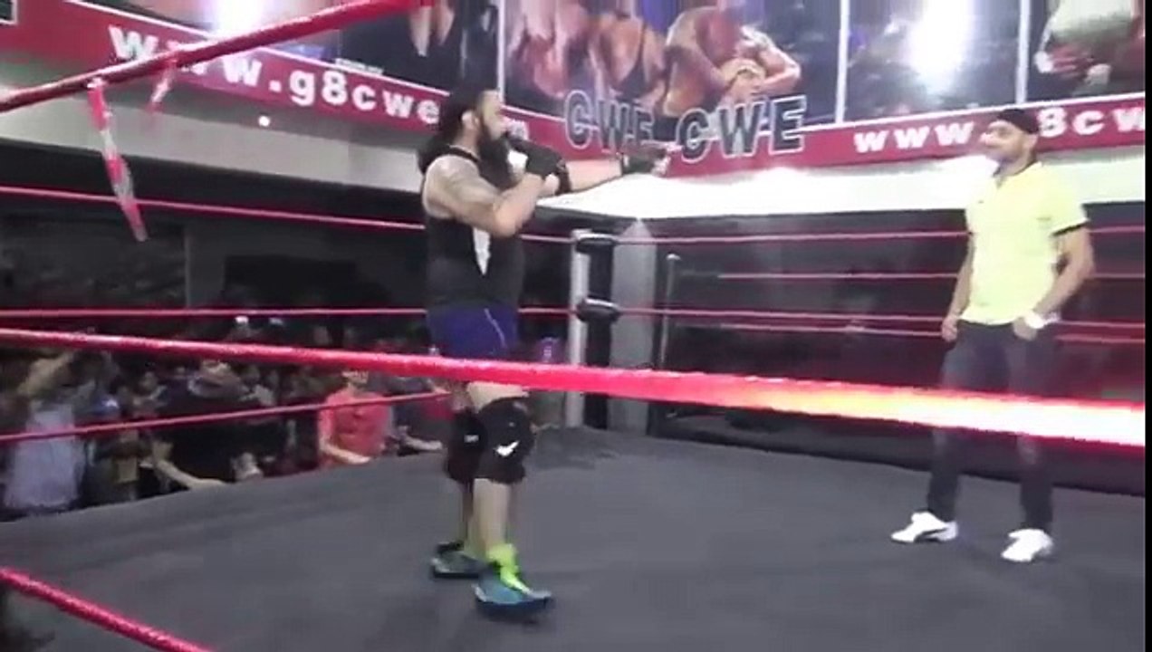 Wrestlers Challenges Indian Cricketer Harbhajan Singh for a Wrestling Match