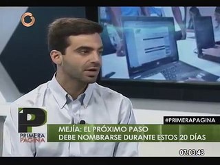 Mejía: La propuesta de Didalco Bolívar es inconstitucional pero no tememos medirnos