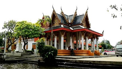 Fahrt durch die Khlongs von Bangkok